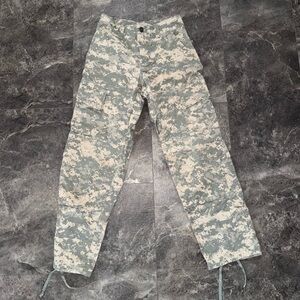 Vintage Camouflage Military Pants Size XS